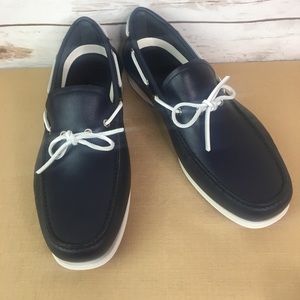 Salvatore Ferragamo Caraibi Boat Shoes 8.5 EEE
